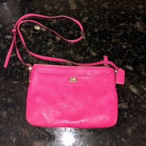 Hot Pink Coach Satchel